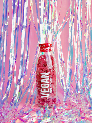 
                
                    Load image into Gallery viewer, Vegan Strawberry Red Pencils Sweet Bottle 340g
                
            