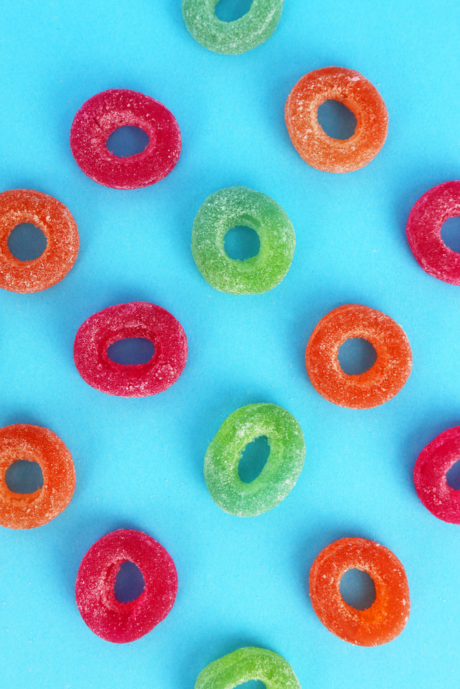 Vegan Fruity Rings Sweet Bottle 310g