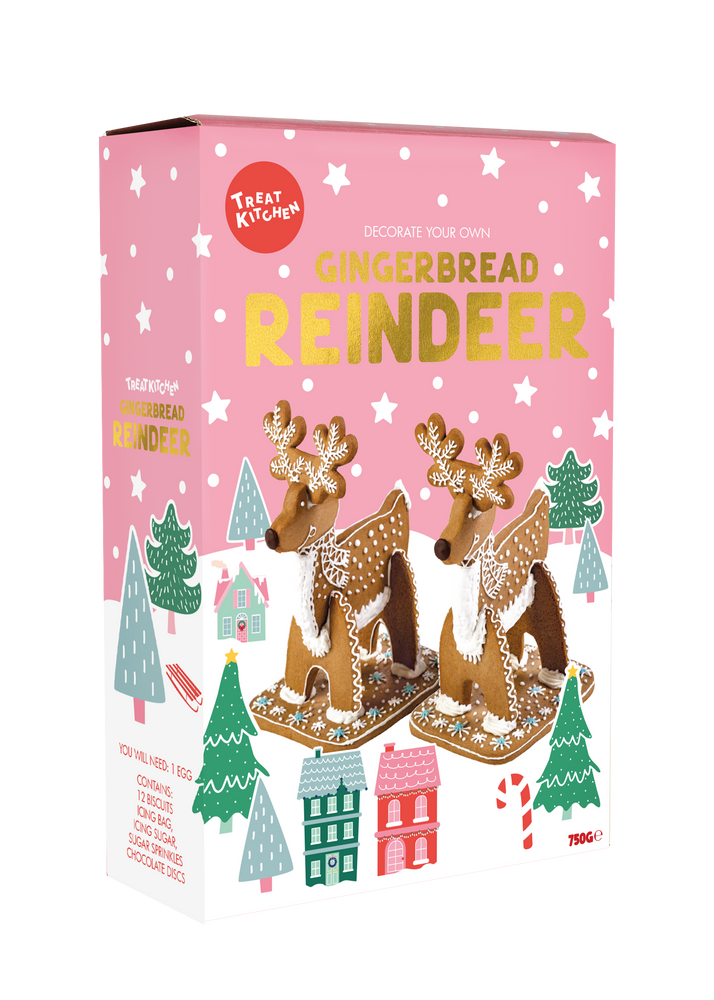 
                
                    Load image into Gallery viewer, Gingerbread Reindeer Decoration Kit
                
            
