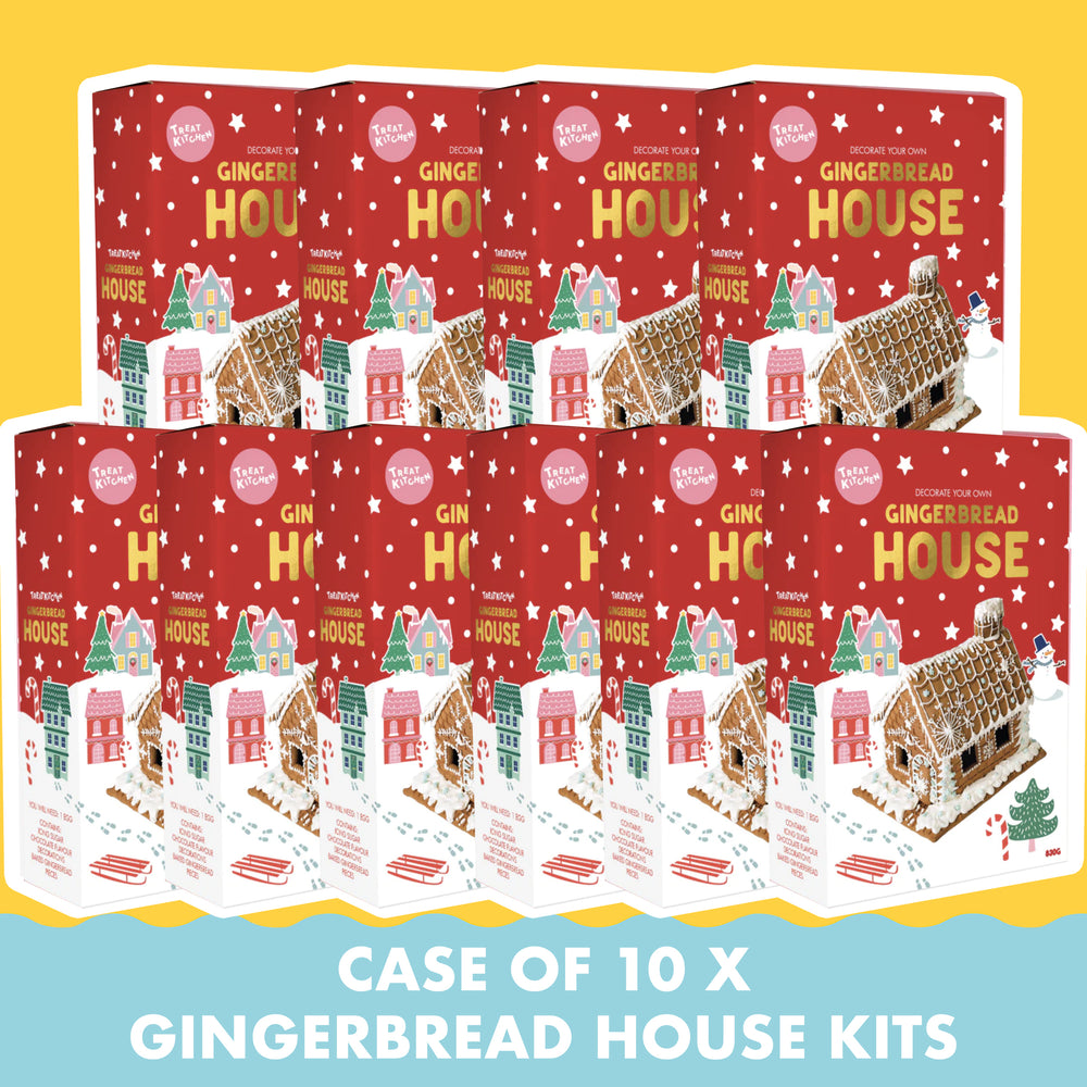 Gingerbread Decorating House Case Of 10