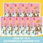 Gingerbread Reindeer Decoration Kit Case Of 10