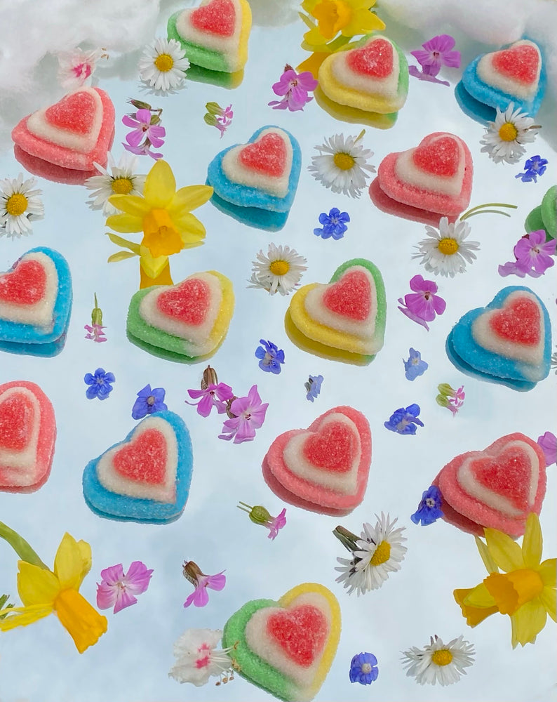 ‘Luv Ya!’ Gummy Hearts Message Bottle 320g